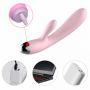 Silikonowy Wibrator B-Series Różowy USB 10 Funkcji z Podgrzewaniem - 4